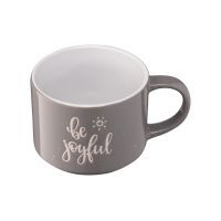Чашка Ardesto Be joyful 330 мл Grey (AR3472GR) зображення 2