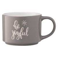 Чашка Ardesto Be joyful 330 мл Grey (AR3472GR) зображення 3