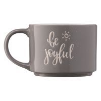 Чашка Ardesto Be joyful 330 мл Grey (AR3472GR) зображення 5
