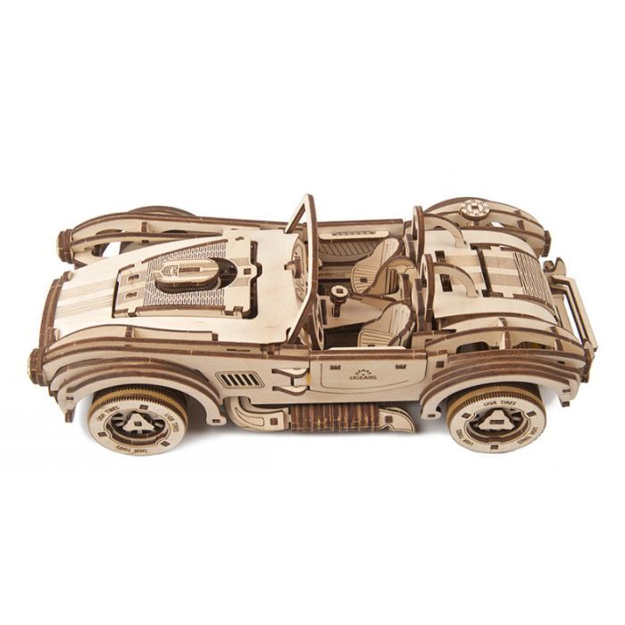 Конструктор Ugears Дрифт Кобра гоночный автомобиль (6337288) изображение 10