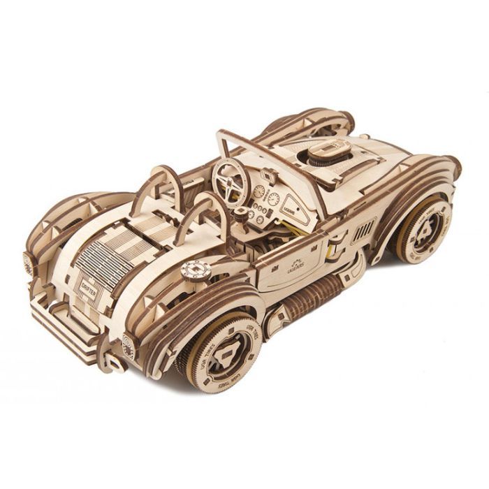 Конструктор Ugears Дрифт Кобра гоночный автомобиль (6337288) изображение 11