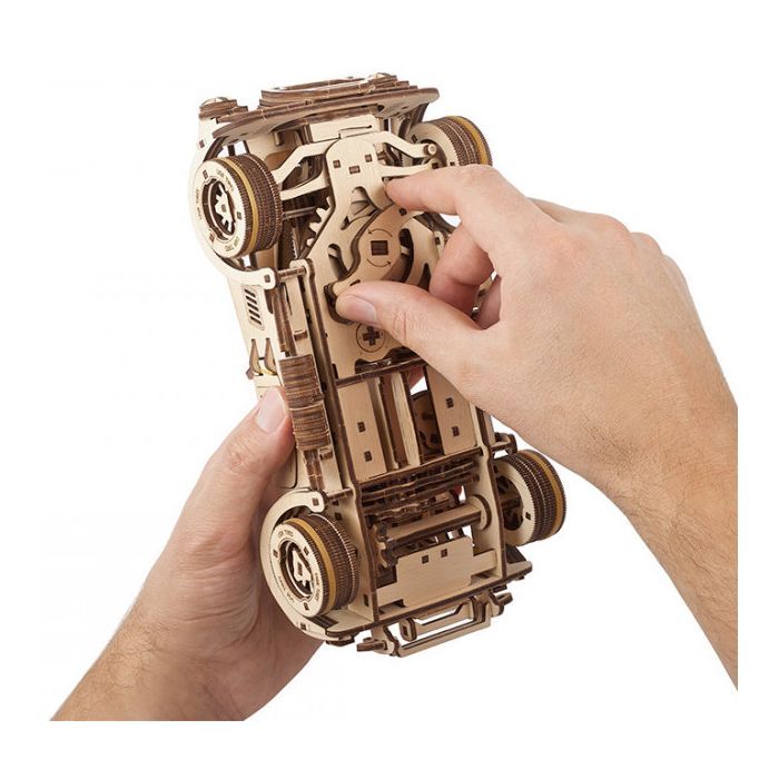 Конструктор Ugears Дрифт Кобра гоночный автомобиль (6337288) изображение 12