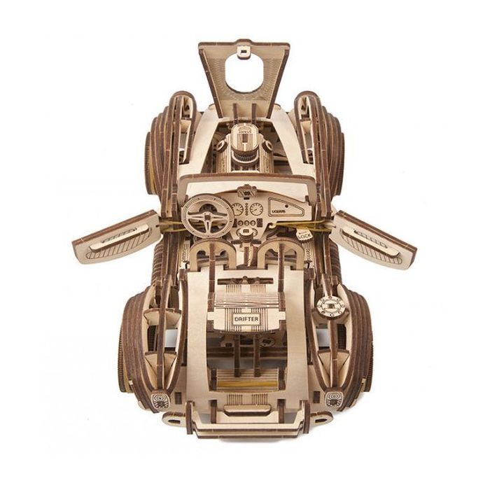 Конструктор Ugears Дрифт Кобра гоночный автомобиль (6337288) изображение 6