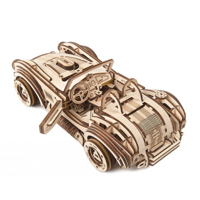 Конструктор Ugears Дрифт Кобра гоночный автомобиль (6337288) изображение 9