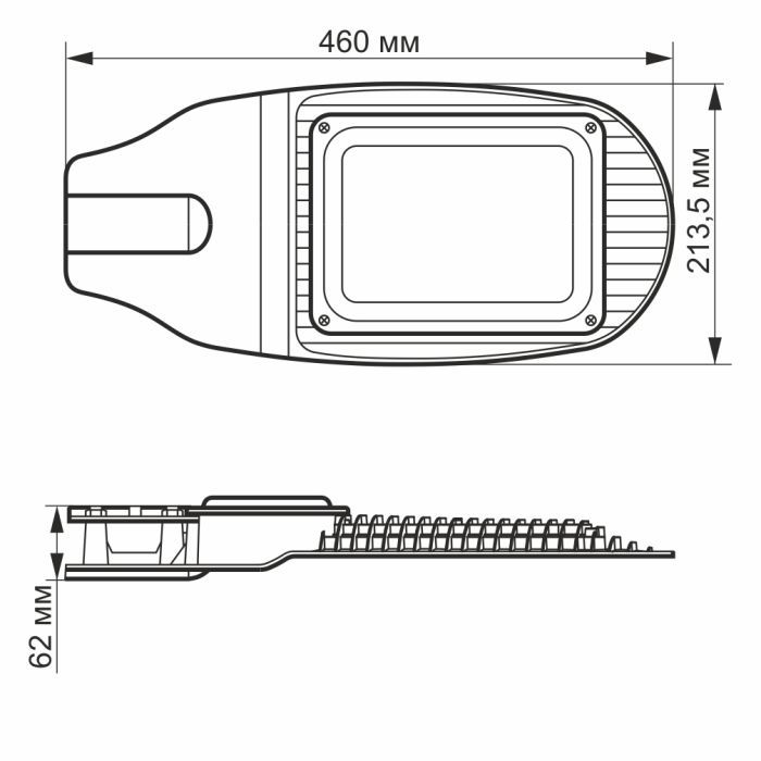 Прожектор Videx LED 50W 5000K Сірий (VL-SL06-505) зображення 2