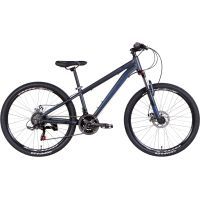 Велосипед Formula 26" Motion AM DD рама-13" 2022 Dark Grey/Blue (OPS-FR-26-624)