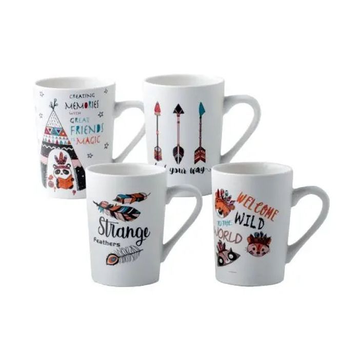 Чашка Vittora "Індіанці" 370 мл (VT-C-217370)