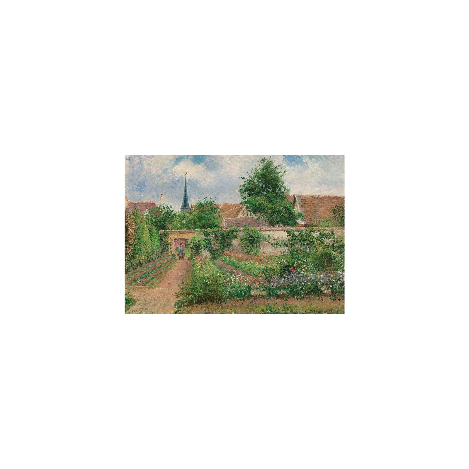 Пазл Eurographics Овочевий сад похмурим ранком Каміль Піссарро, 1000 елементів (6000-0825) зображення 2