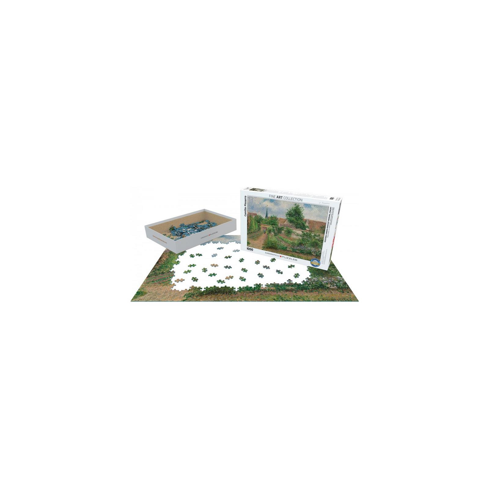 Пазл Eurographics Овочевий сад похмурим ранком Каміль Піссарро, 1000 елементів (6000-0825) зображення 3