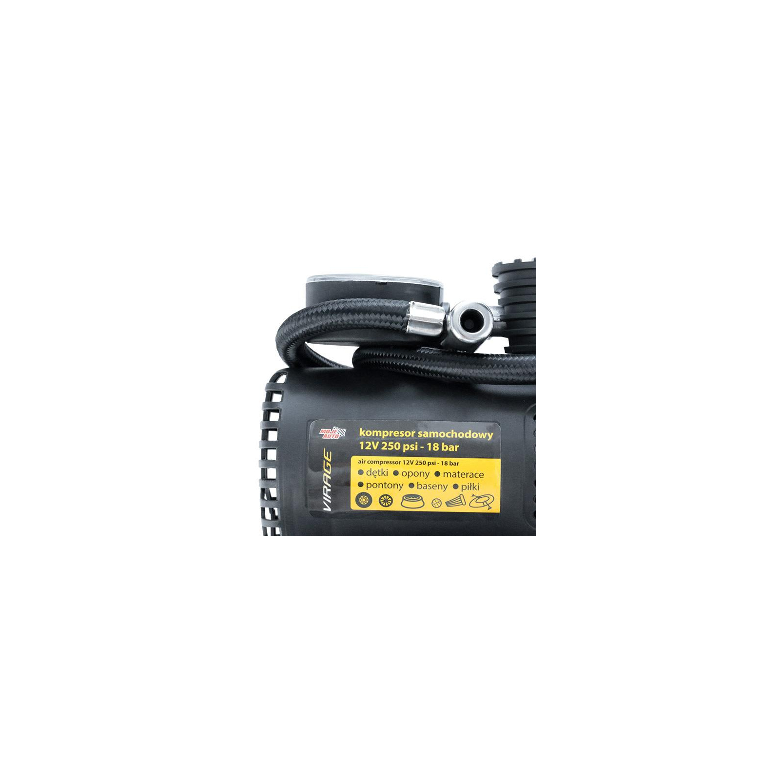 Автомобильный компрессор VIRAGE 12V 250 Psi 18 Атм (93-015) изображение 3
