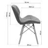Кухонний стілець GT Racer X-D28 Plus Velvet Gray зображення 11