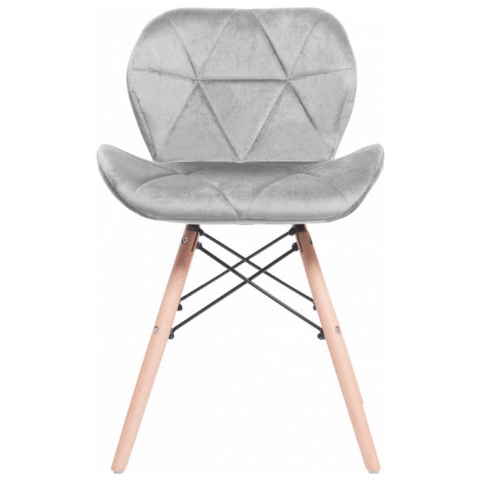 Кухонний стілець GT Racer X-D28 Plus Velvet Gray зображення 2