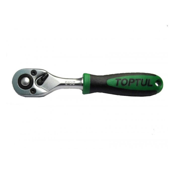 Трещотка Toptul 1/4" 36 зубцов (масло-бензостойкая ручка) (S135) изображение 2