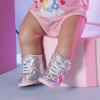 Аксесуар до ляльки Zapf Взуття для ляльки Baby Born - Cріблясті кросівки (831762) зображення 4