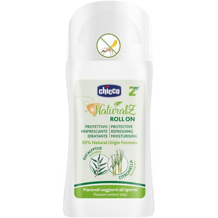 Лосьйон від комах Chicco Naturalz Ролик від комарів 60 мл (8058664166350)