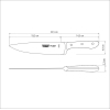 Кухонный нож Tramontina Prochef 203 мм (24161/008) изображение 2