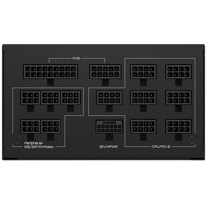 Блок питания GIGABYTE 1300W (GP-UD1300GM PG5) изображение 6