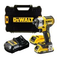 Шуруповерт DeWALT 18V XR Li-Ion, 2x2Ah, бесщеточный, 205 Нм, 3250 об/мин, кейс (DCF887D2) изображение 3
