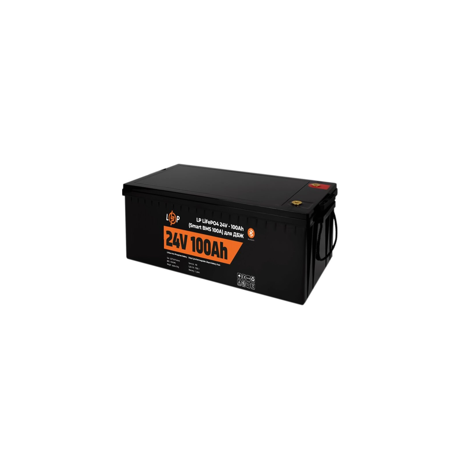 Батарея LiFePo4 LogicPower LiFePO4 25,6V - 100 Ah, LCD (20200)