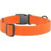 Ошейник для животных WAUDOG Waterproof с QR паспортом пластиковый фастекс XXL оранжевый (25114) изображение 2