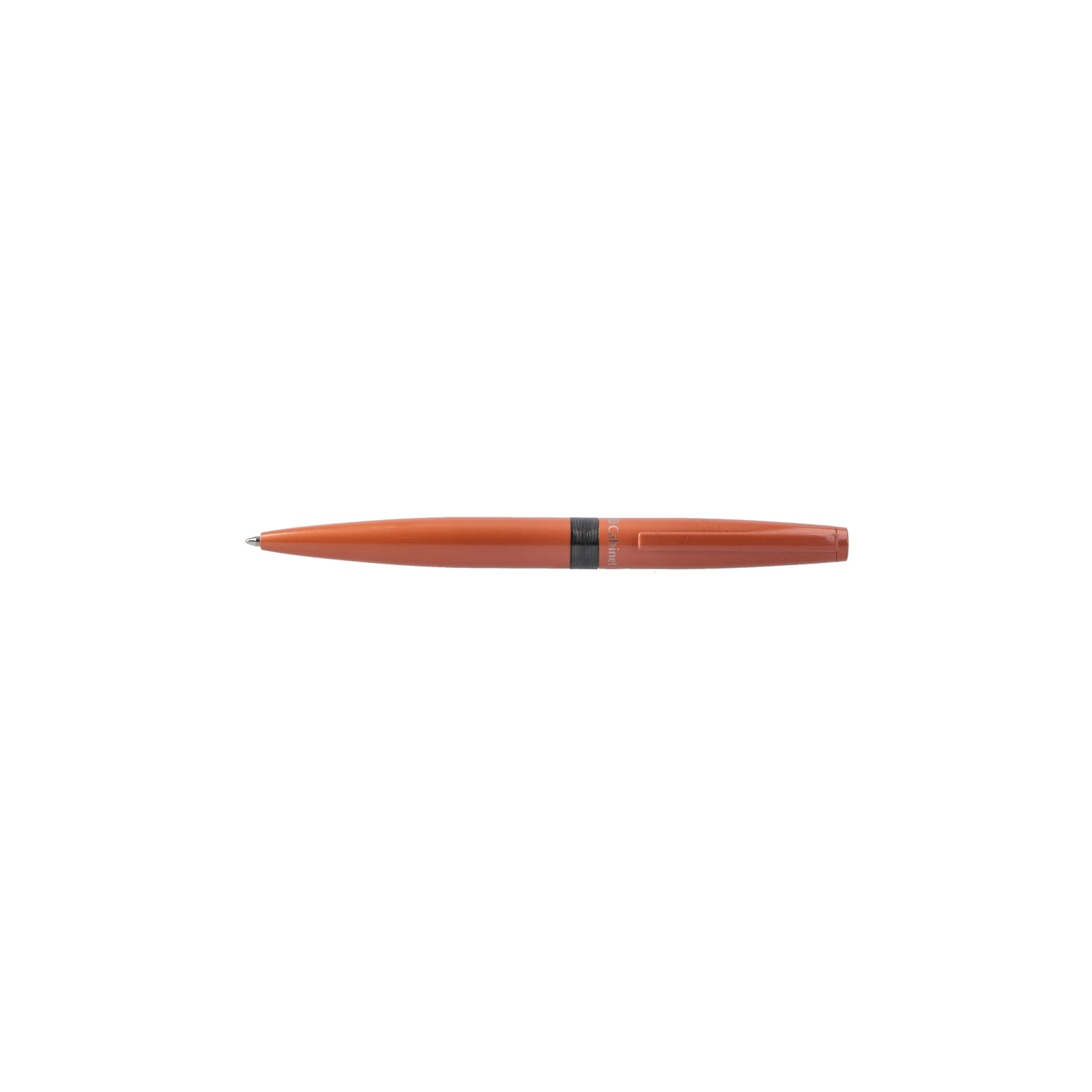 Ручка шариковая Cabinet Belt Синяя, оранжевый корпус (O15980)