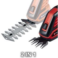 Кущоріз Einhell GC-CG 3,6/70 Li WT, 3.6В 2 Аг, 70/110мм, крок різу 8мм, 0.8кг (3410365) зображення 4