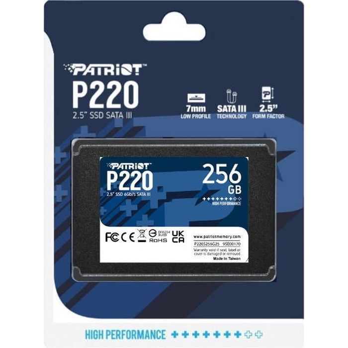 Накопитель SSD 2.5" 2TB P220 Patriot (P220S2TB25) изображение 4
