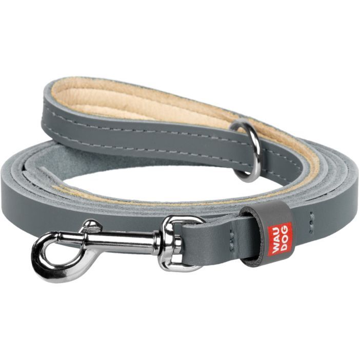 Поводок для кошек WAUDOG Classic XXS-XS Ш 12 мм Д 122 см серый (603211)