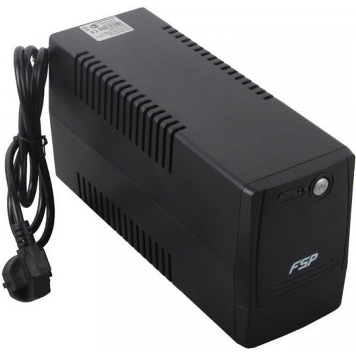 Пристрій безперебійного живлення FSP FP650, USB, IEC (PPF3601405) зображення 4
