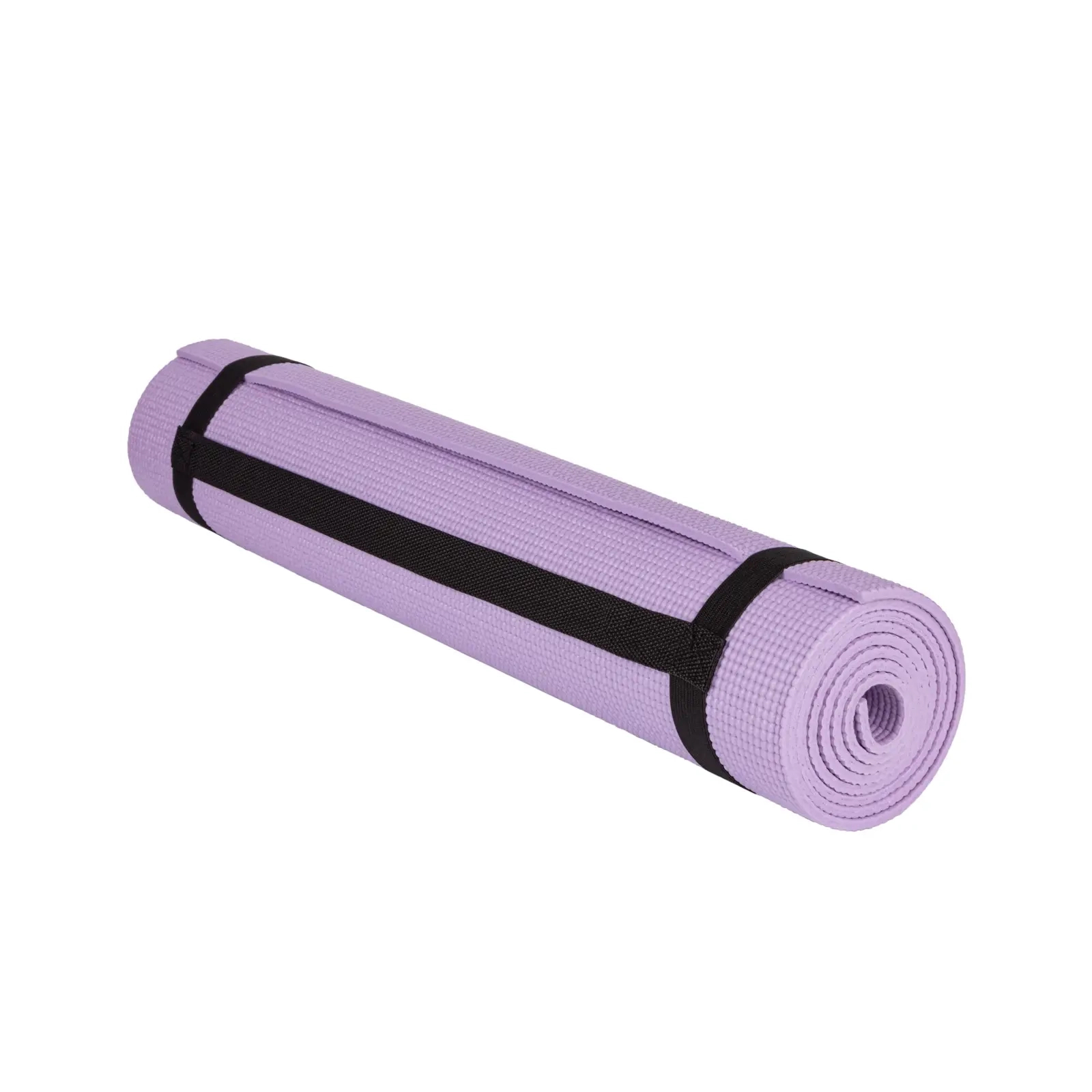 Килимок для йоги PowerPlay 4010 PVC Yoga Mat 173 x 61 x 0.6 см Лавандовий (PP_4010_Lavender_(173*0,6)) зображення 4