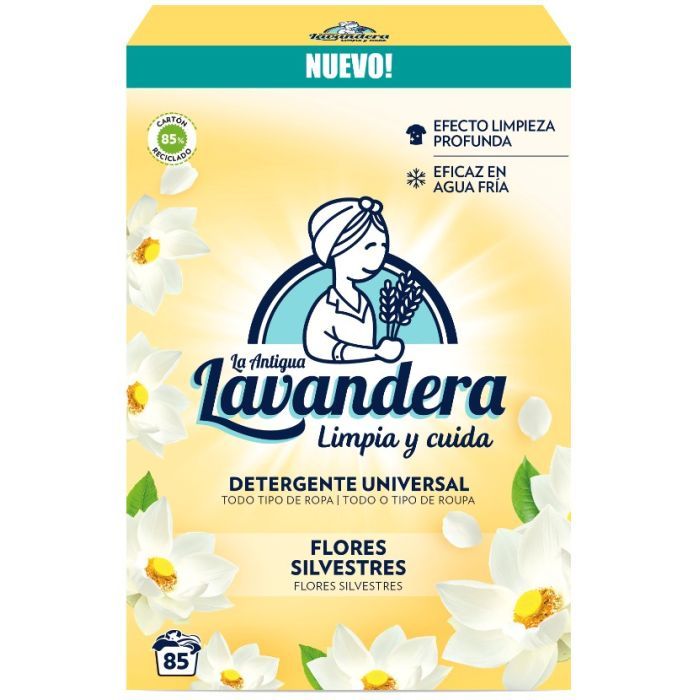 Стиральный порошок La Antigua Lavandera Полевые цветы 4.675 кг (8435495815068)