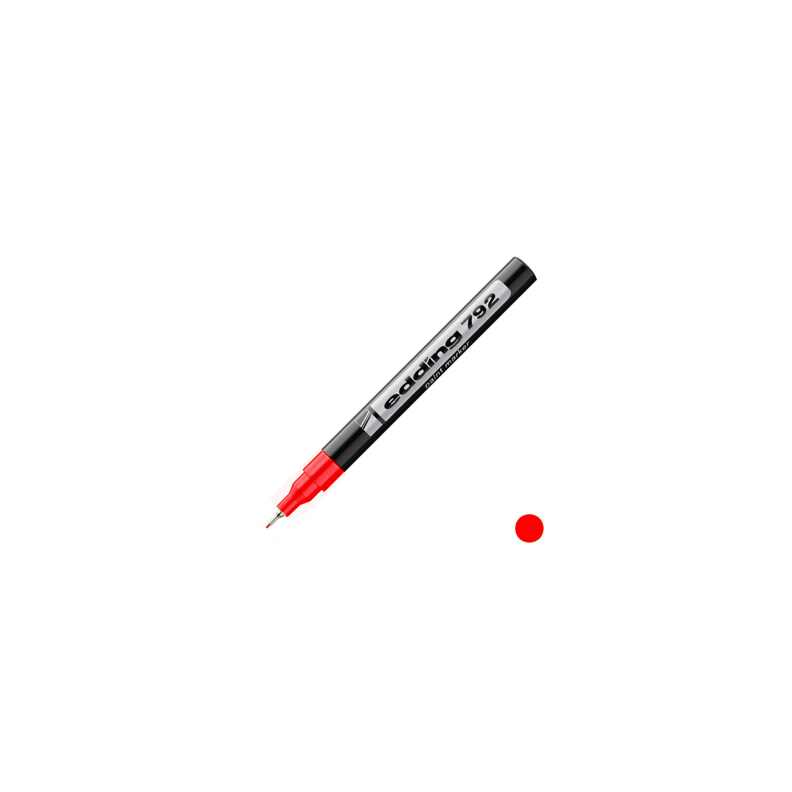 Маркер Edding для декоративных работ Paint E-792 0.8 мм Красный (e-792/02) изображение 2