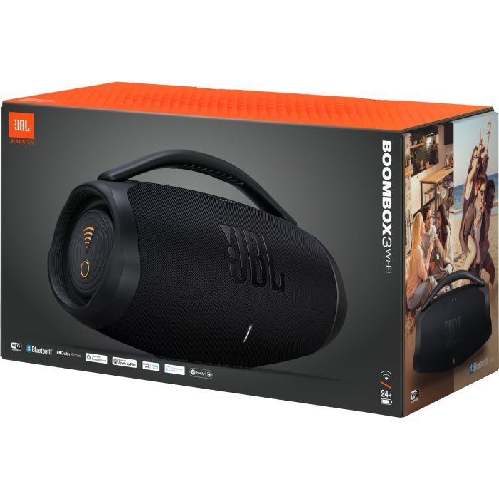 Акустическая система JBL Boombox 3 Wi-Fi Black (JBLBB3WIFIBLKEP) изображение 9