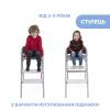 Стульчик для кормления Chicco 3 в 1 Crescendo Up (87046.43) изображение 3