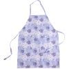 Фартук MirSon рогожа/полупанама №203 - Blue flowers (2200006753919)