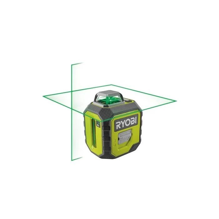 Лазерный нивелир Ryobi RB360GLL, 25 м, 360°, зеленый луч (5133005310) изображение 5