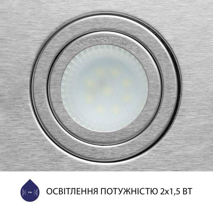 Витяжка кухонна Minola HBI 5722 BL 1200 LED зображення 6