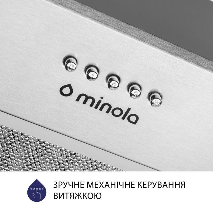 Витяжка кухонна Minola HBI 5722 BL 1200 LED зображення 7