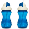 Поїльник-непроливайка Baboo із силіконовою соломинкою, 360 мл, 9 + (блакитна) (8-129) зображення 3