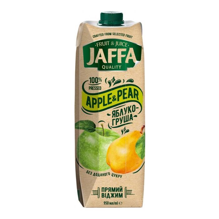 Сок Jaffa Яблочно-грушевый 950 мл (4820192263825)