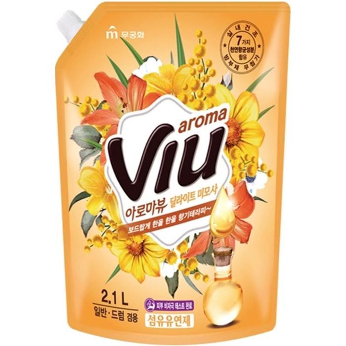 Кондиционер для белья Mukunghwa Fabric Softener Aroma VIU Mimosa 2.1 л (8801173602297)