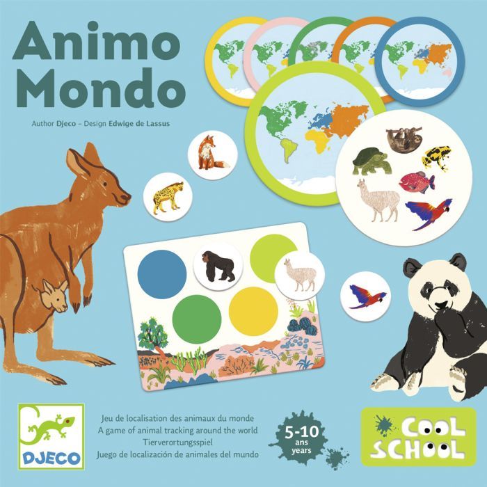Настольная игра Djeco Анимо Мондо (Animo Mondo) (DJ08198)