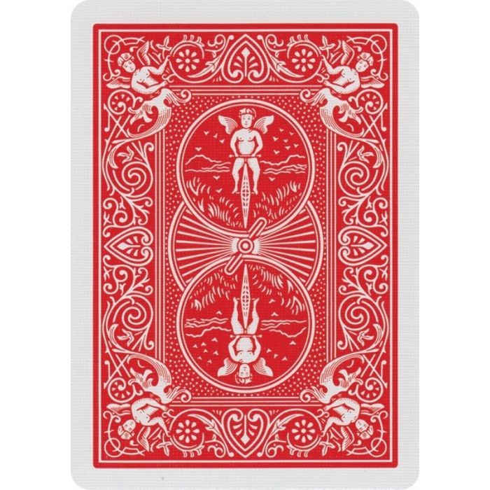 Карты игральные Bicycle Rider Back International Jumbo Index (red) (JIR001-1) изображение 4