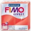 Пластика Fimo Effect, Красная полупрозрачная, 57 г (4006608810122)