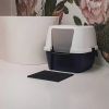 Коврик для животных Fiboo Litter Mat под туалет 30x30 см голубой (FIB0021) изображение 2