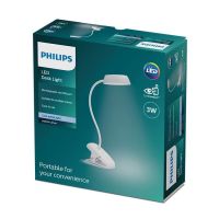 Настольная лампа Philips LED Reading Desk lamp Donutclip білий (929003179707) изображение 3
