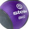 Медбол Stein Чорно-фіолетовий 8 кг (LMB-8017-8) зображення 2