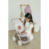 Коляска для кукол Smoby Baby Nurse Прогулка с корзиной Розовая пудра (254018) изображение 5