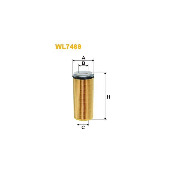 Фильтр масляный Wixfiltron WL7469