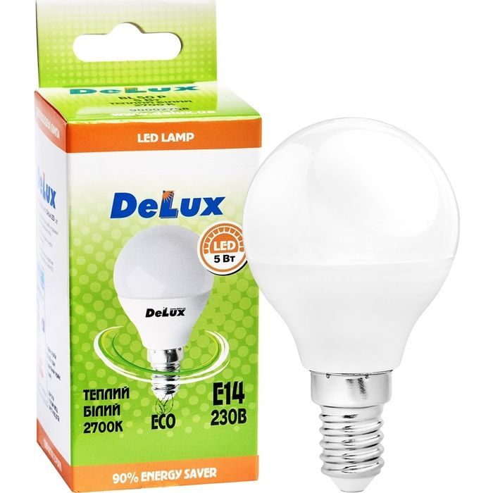 Лампочка Delux BL50P 5 Вт 2700K 220В E14 (90002758) зображення 2